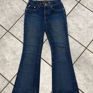 Express jeans 25x29 extreme flare size 1/2  jeans